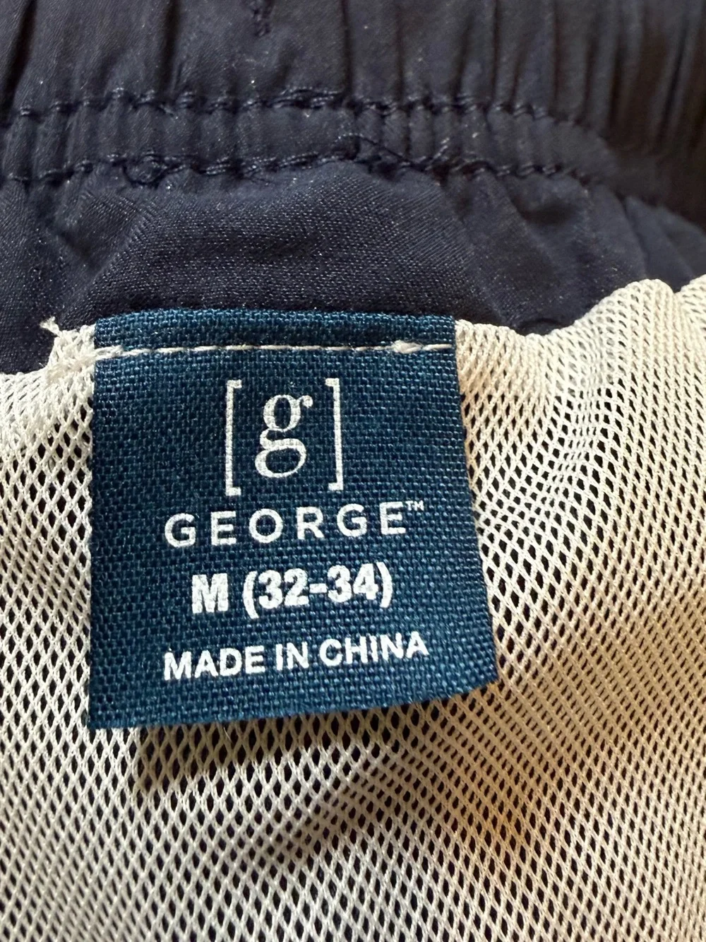 George Men's Navy Blue 6